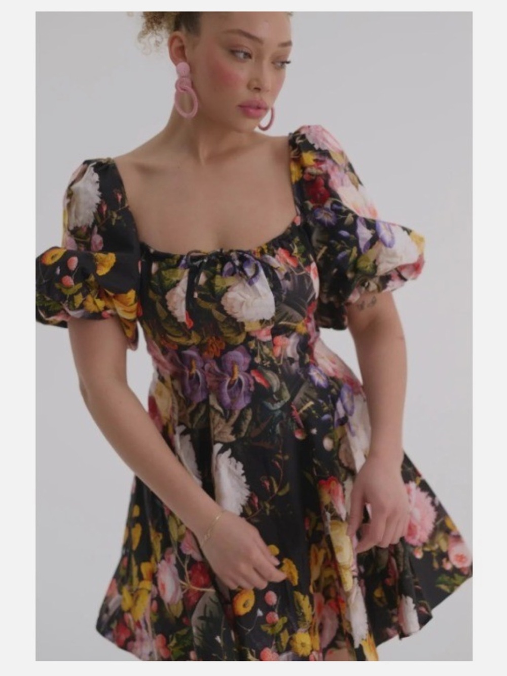 Selkie | Fete Des Fleurs Mini Day Dress NWT